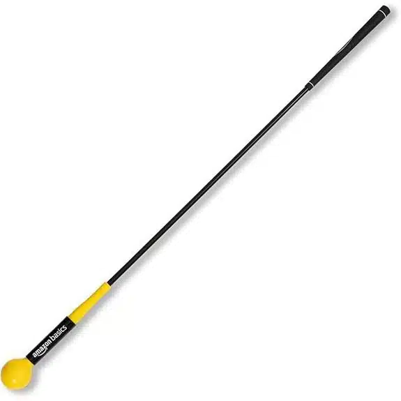 10 Golf-Schwung-Trainer, die Ihre Form wirklich schnell verbessern 7 Amazon Basics Golf-Schwungtrainer 48 Schwarz/Gelb