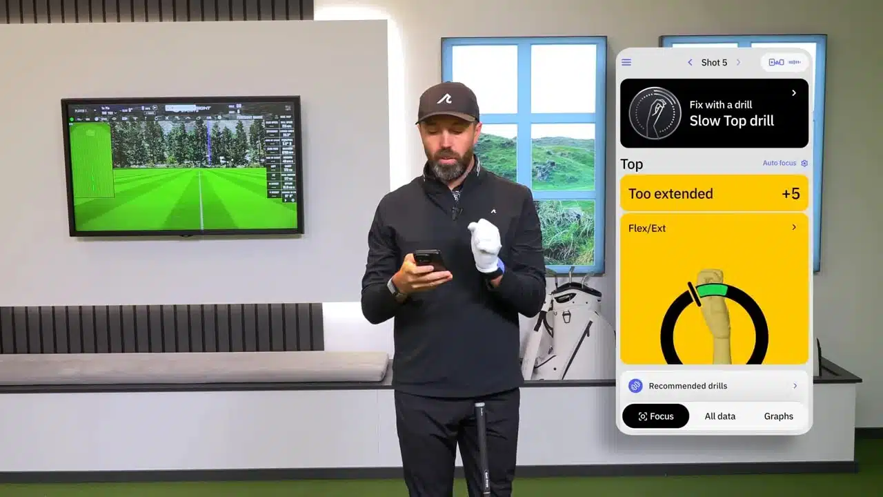 Anti Slice Golf-Training mit HackMotion: Mein ehrliches Review zum Wrist-Sensor 4 HackMotion Drill-Modus „Slow Top drill