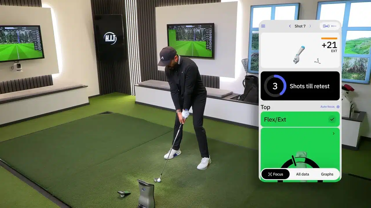 Anti Slice Golf-Training mit HackMotion: Mein ehrliches Review zum Wrist-Sensor 7 HackMotion Pro-App: „Top Flex/Ext