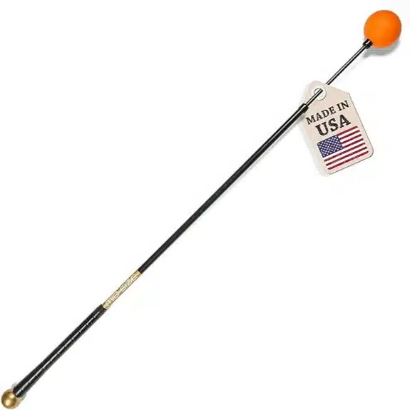 10 Golf-Schwung-Trainer, die Ihre Form wirklich schnell verbessern 10 Orange Whip Golf-Schwungtrainer (Hergestellt in den USA)