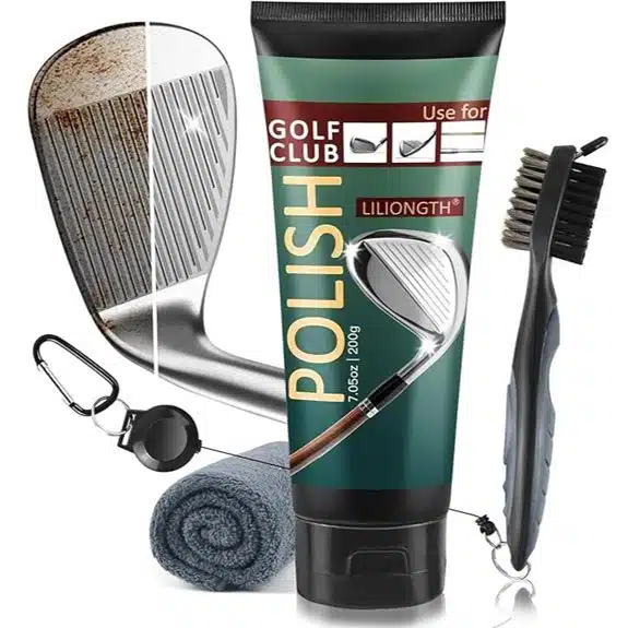 Golfschläger-Reinigungssets für mehr Grip 4 Golfschläger-Reinigungsset 3-in-1 mit Politur