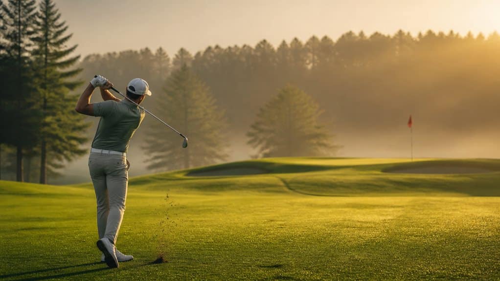 Sicher auf dem Green spielen aus 100 Metern 4 Lüge und Clubwahl ignorieren