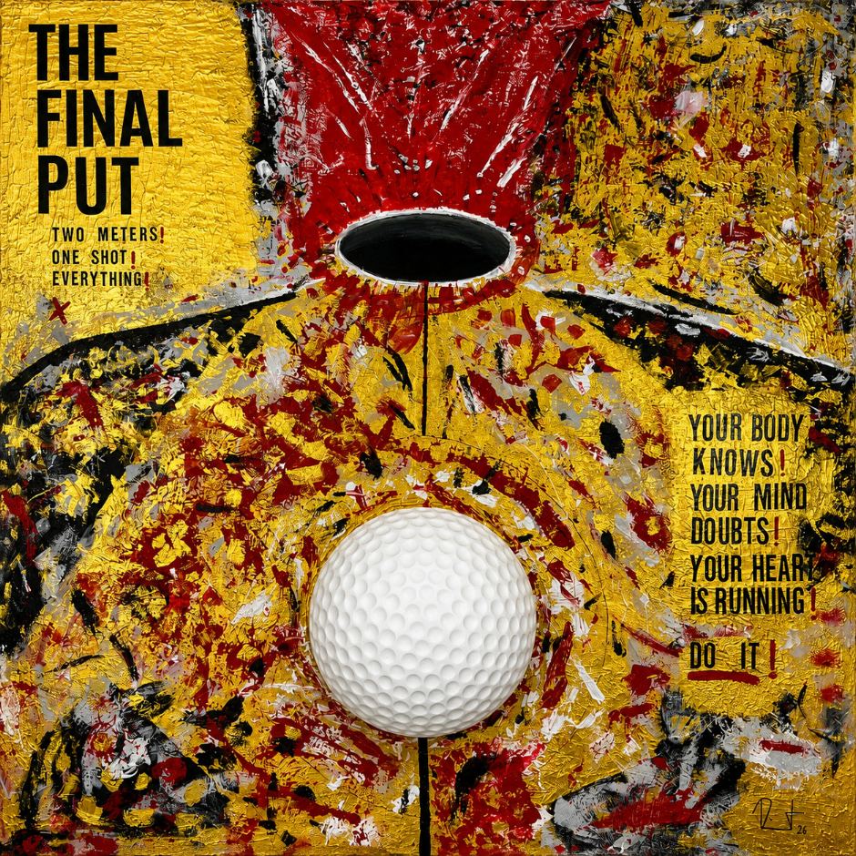 MIND OF GOLF: Wie ein Künstler die Psyche des Golfsports sichtbar macht 5