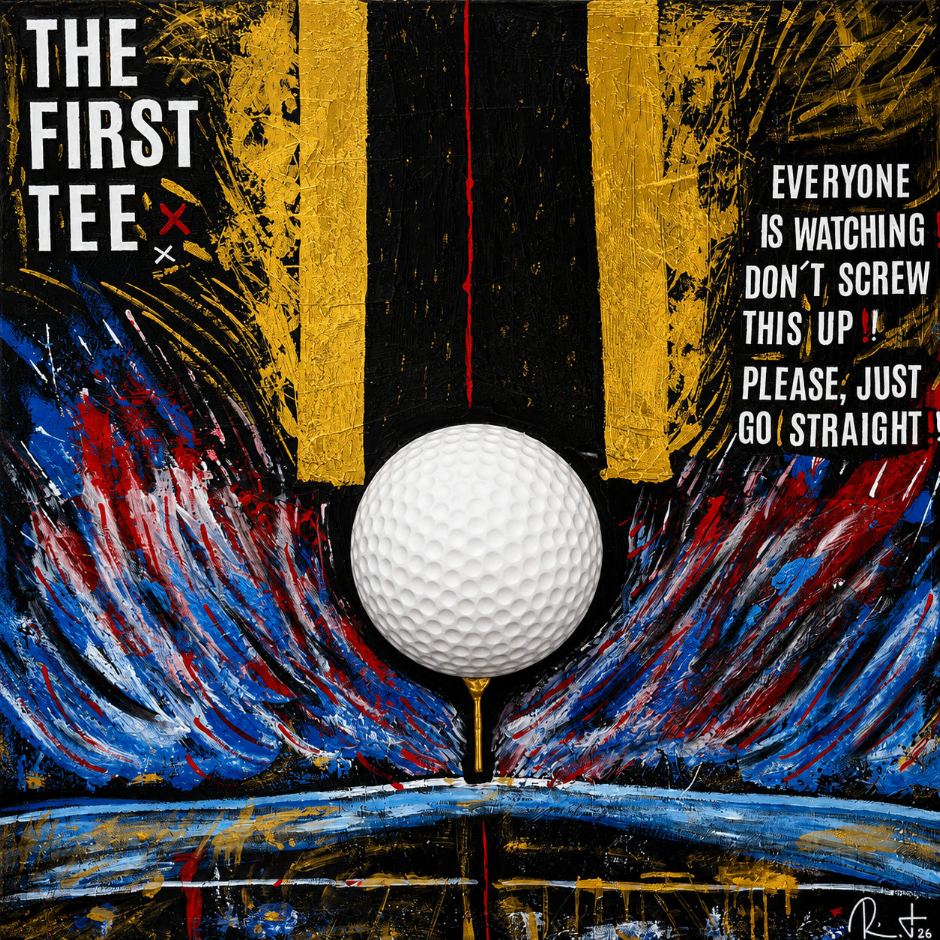 MIND OF GOLF: Wie ein Künstler die Psyche des Golfsports sichtbar macht 7