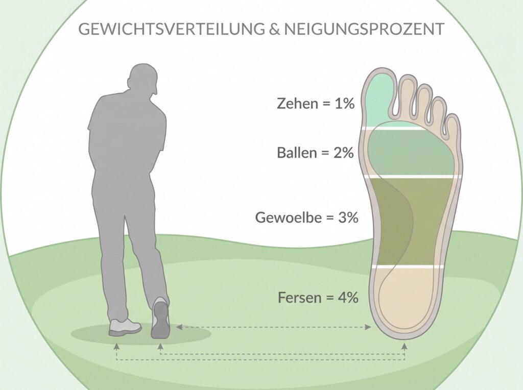 AimPoint Putting: Neigung mit den Füßen erfühlen