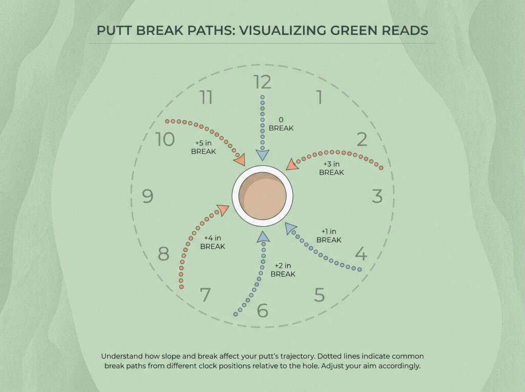 AimPoint: Mittlere und lange Putts , die MidPoint-Technik