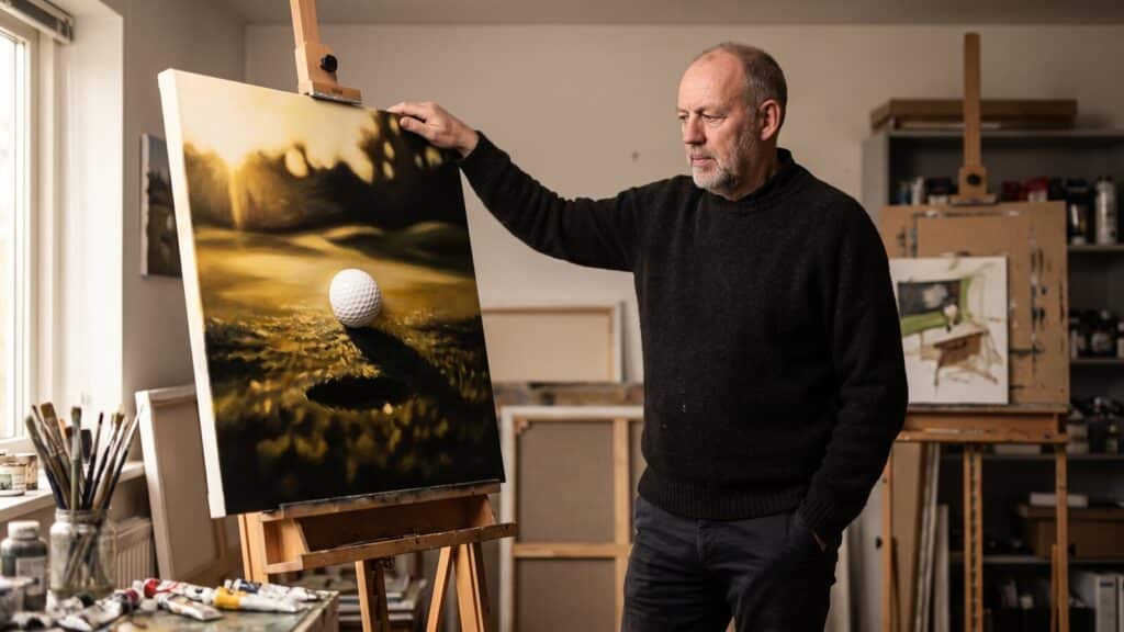 MIND OF GOLF: Wie ein Künstler die Psyche des Golfsports sichtbar macht